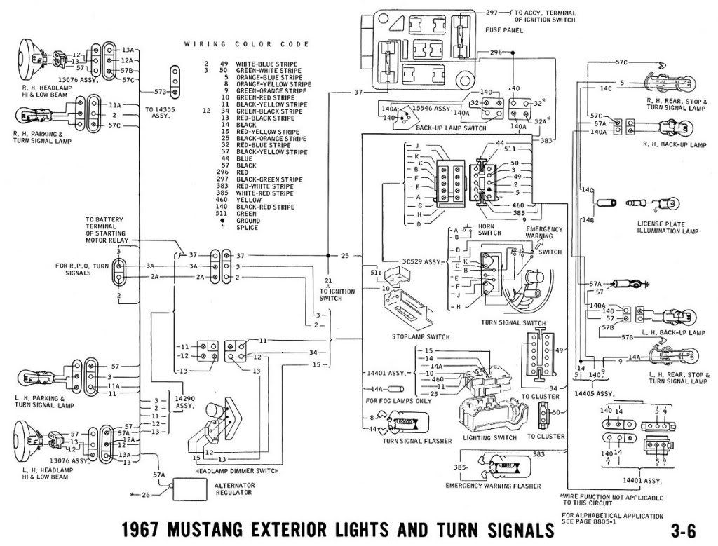 017 - TECH. INFO DATABASE: LIGHTS, WIRING & ACCESSORIES - Dutch Mustang